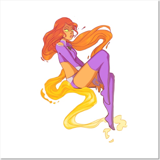 Starfire Wall Art by YanelyAguilarArt